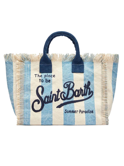 MC2 SAINT BARTH BORSA IN CANVAS COL0001 / 03300H azzurro