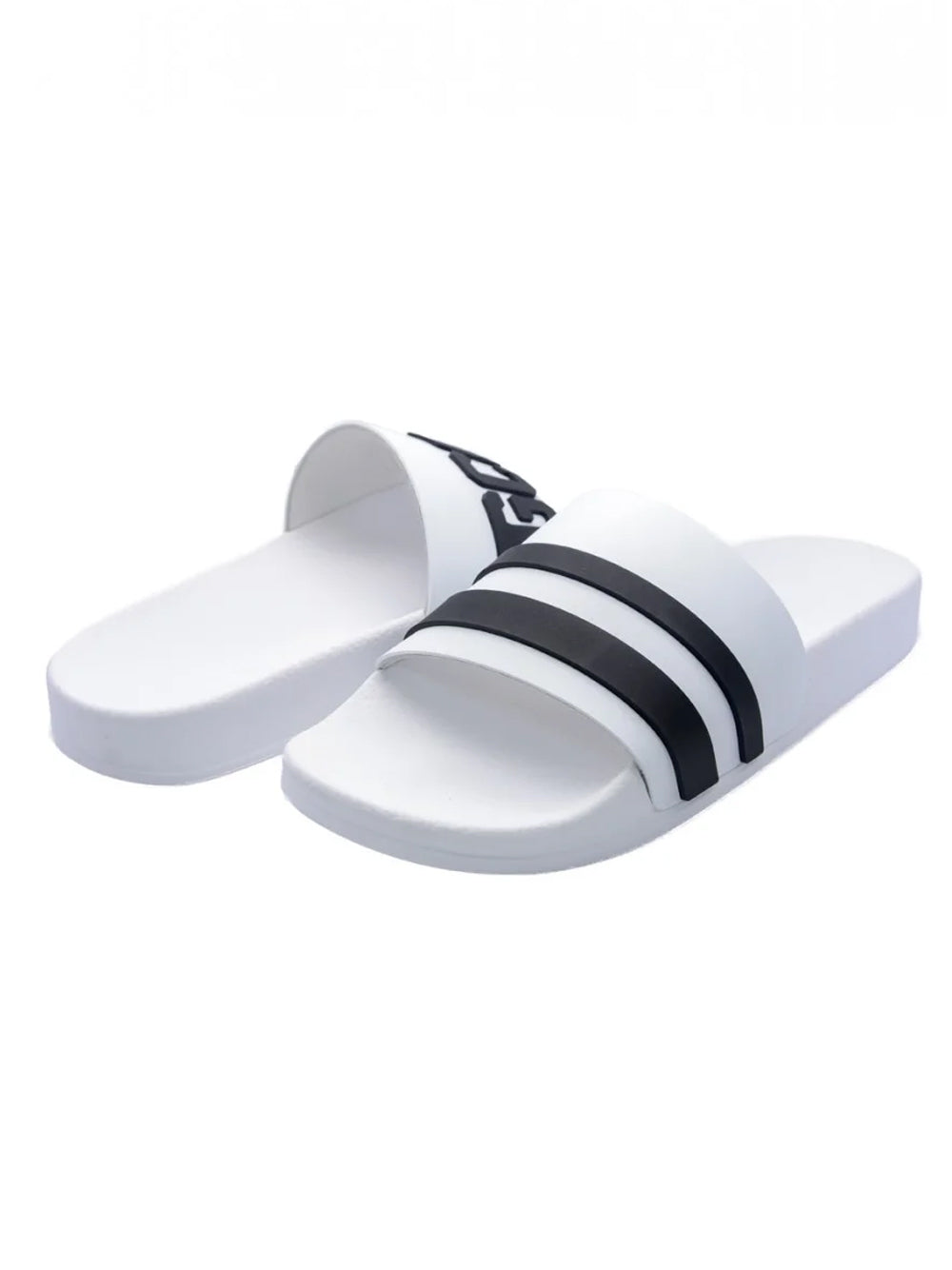 GCDS SLIDE B1EU4901AG8-91 WHITE/BLACK