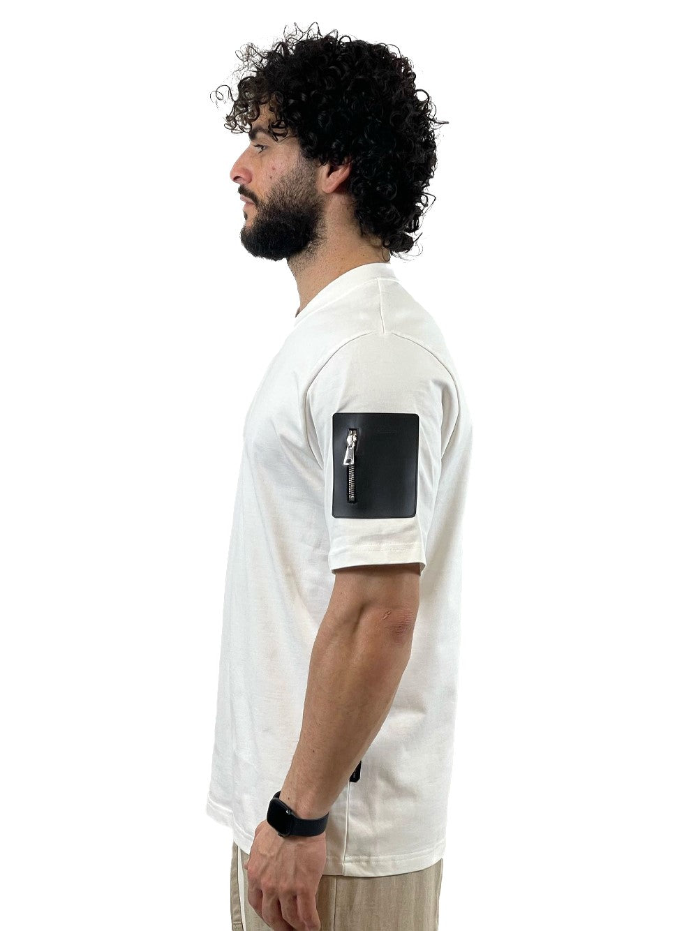 YES LONDON T-SHIRT BIANCO/NERO XM4170