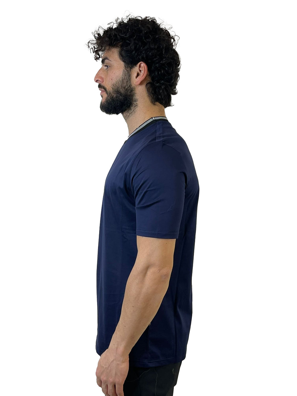 YES LONDON T-SHIRT BLU/NERO XM4107