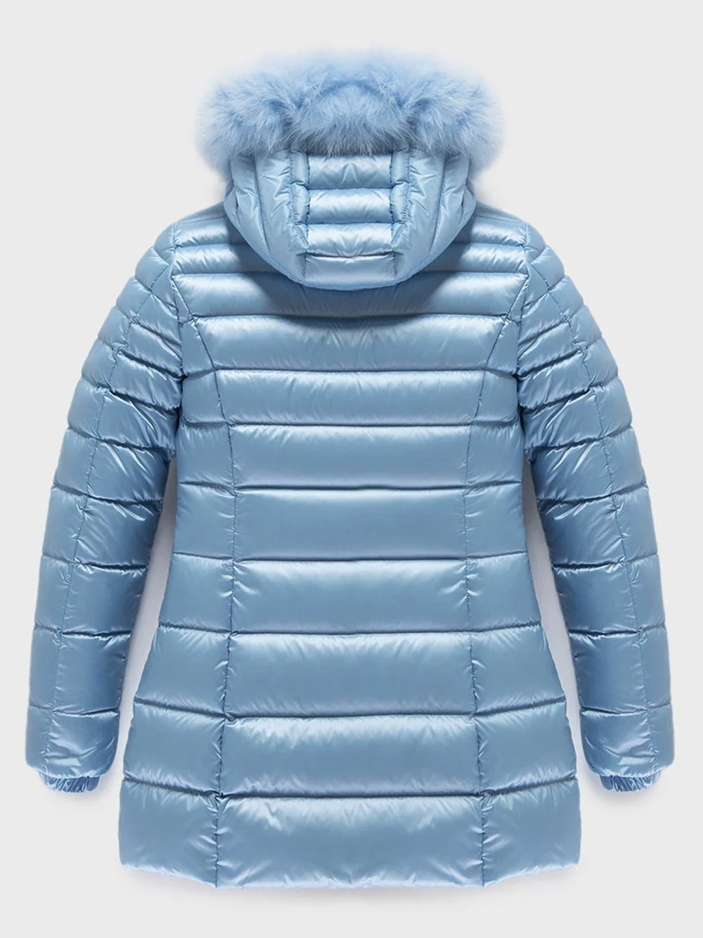 REFRIGIWEAR LONG MEAD FUR JACKET W98118 RA0035 DUSTY BLUE