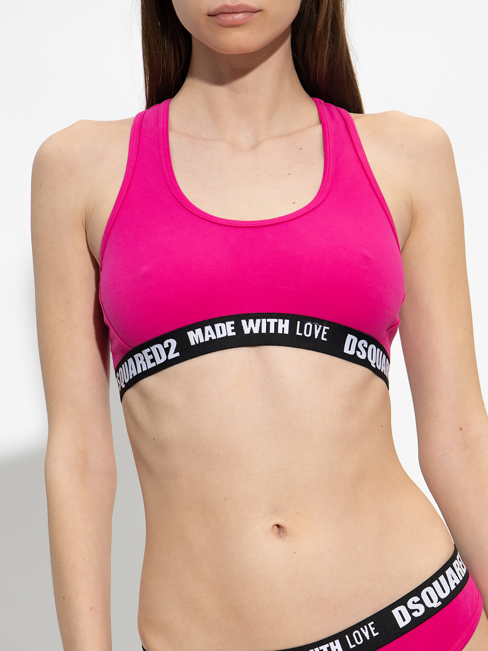 DSQUARED SPORT BRA FUXIA D8RG24300