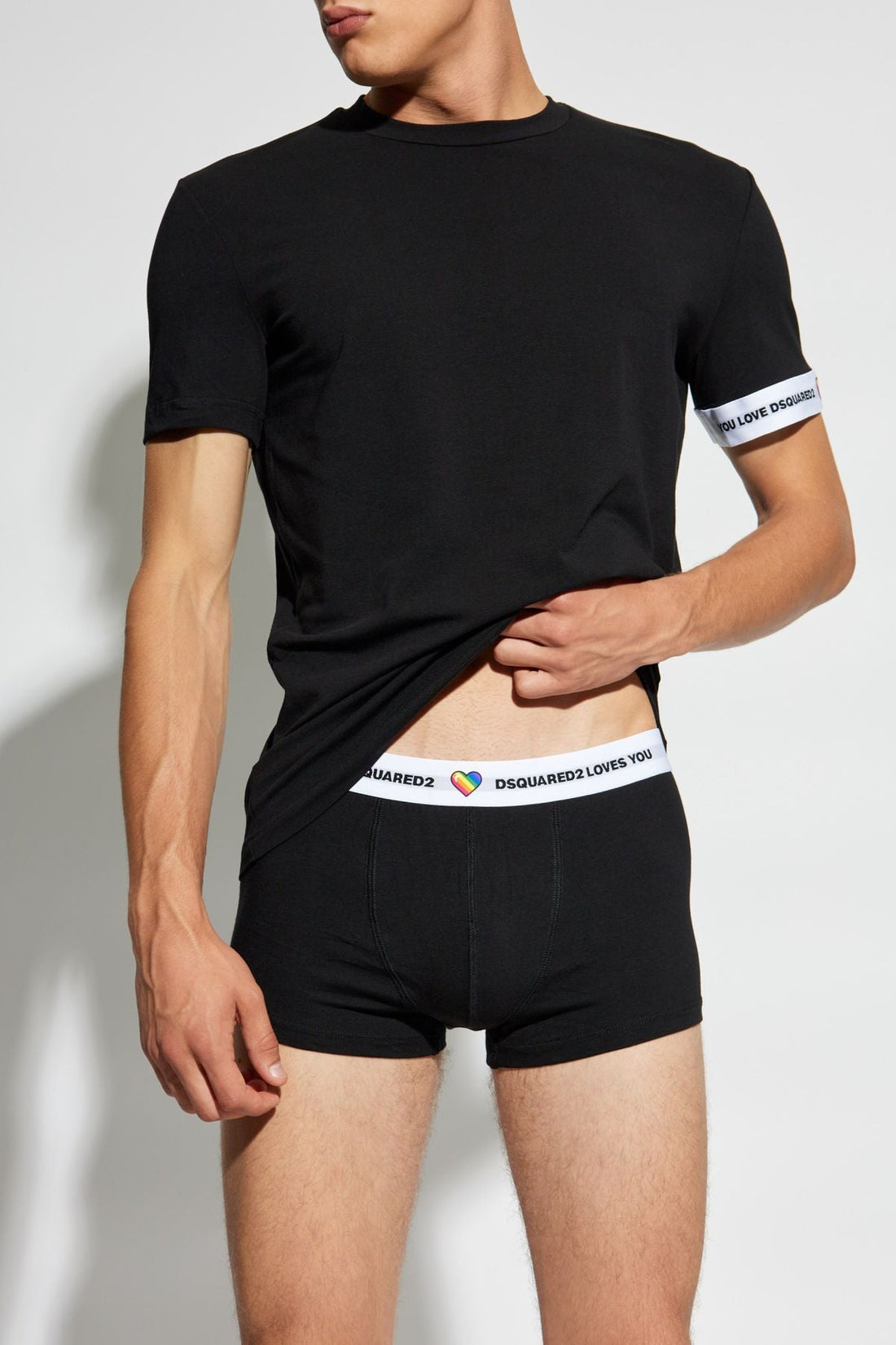 DSQUARED T-SHIRT TWINPACK D9X415500 001