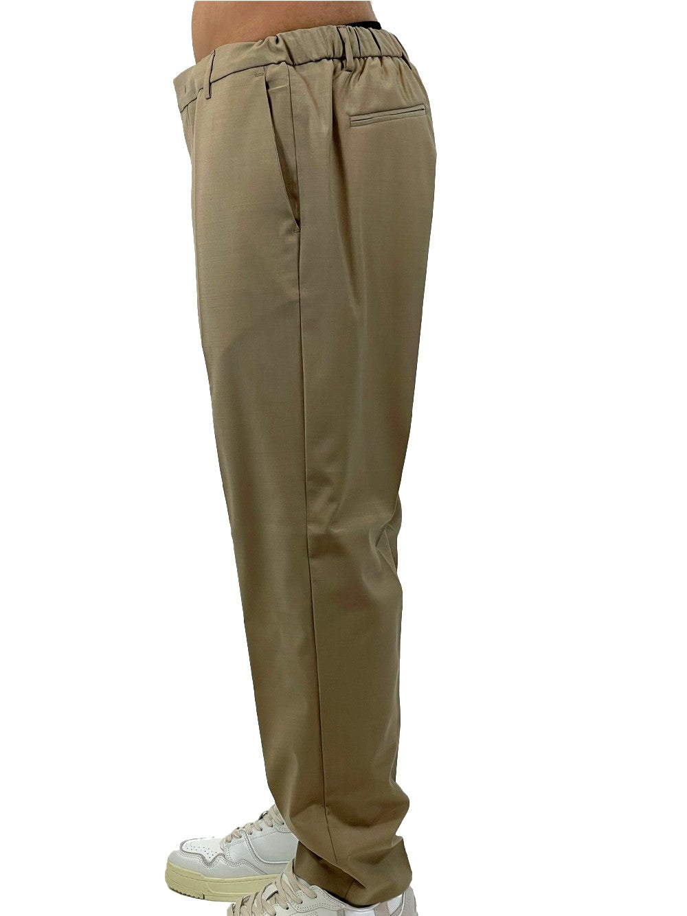 PRIME PANTALONE AG2404 BEIGE FRESCO LANA
