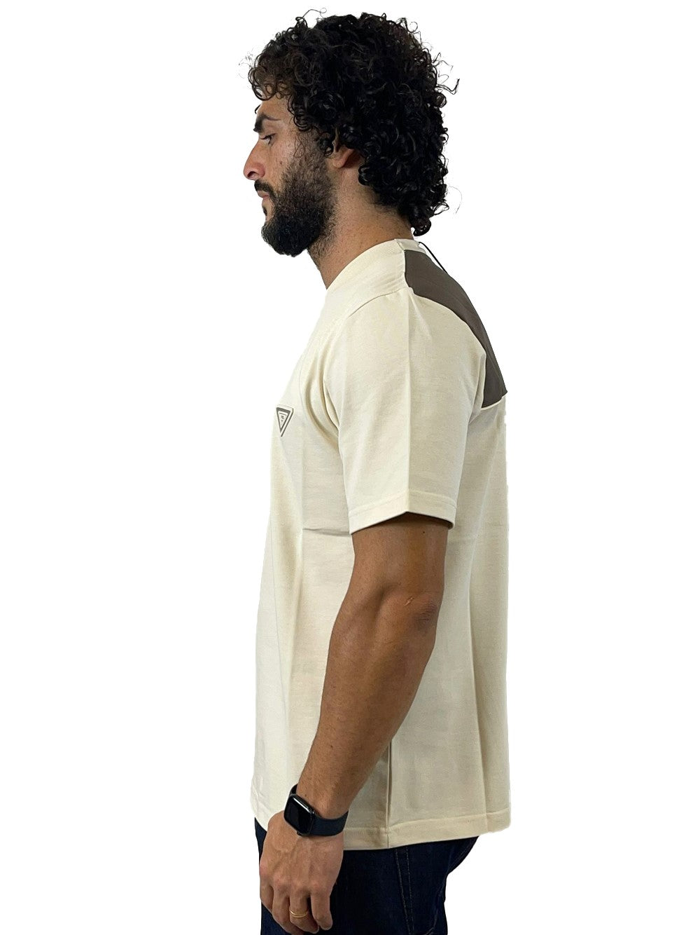 YES LONDON T-SHIRT BEIGE XM4211