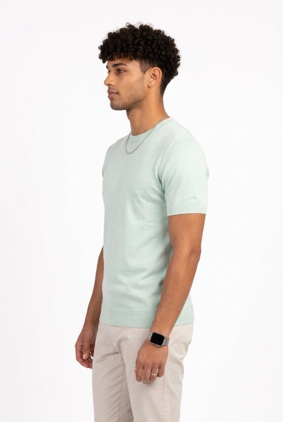 DIKTAT T-SHIRT IN FILO DK17-036 SALVIA