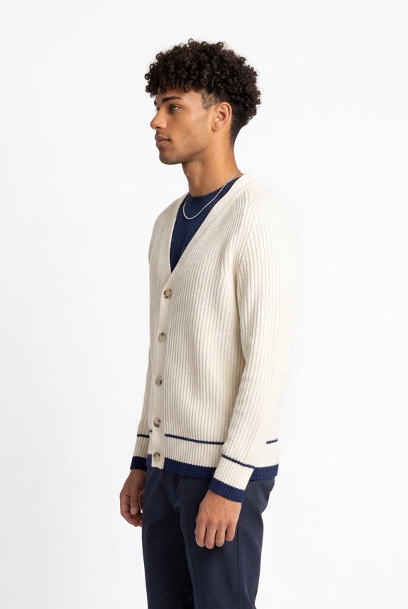 DIKTAT CARDIGAN FONDO BLU DK77049