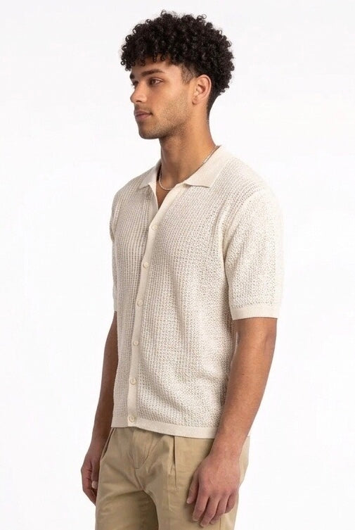 PRIME POLO TRAFORATA GE174 BURRO