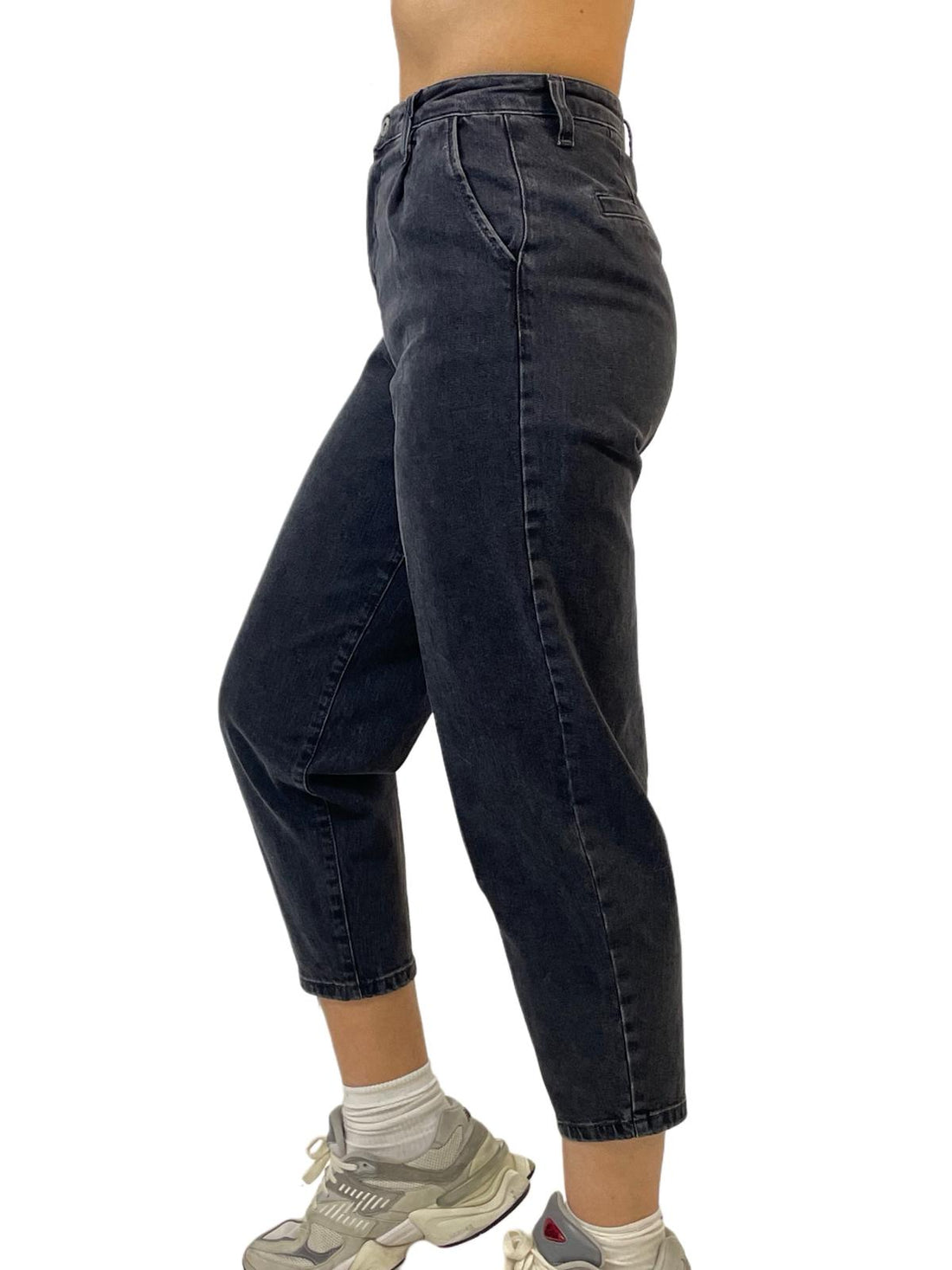 ACCADEMIA 20 JEANS NERO CON PENCE