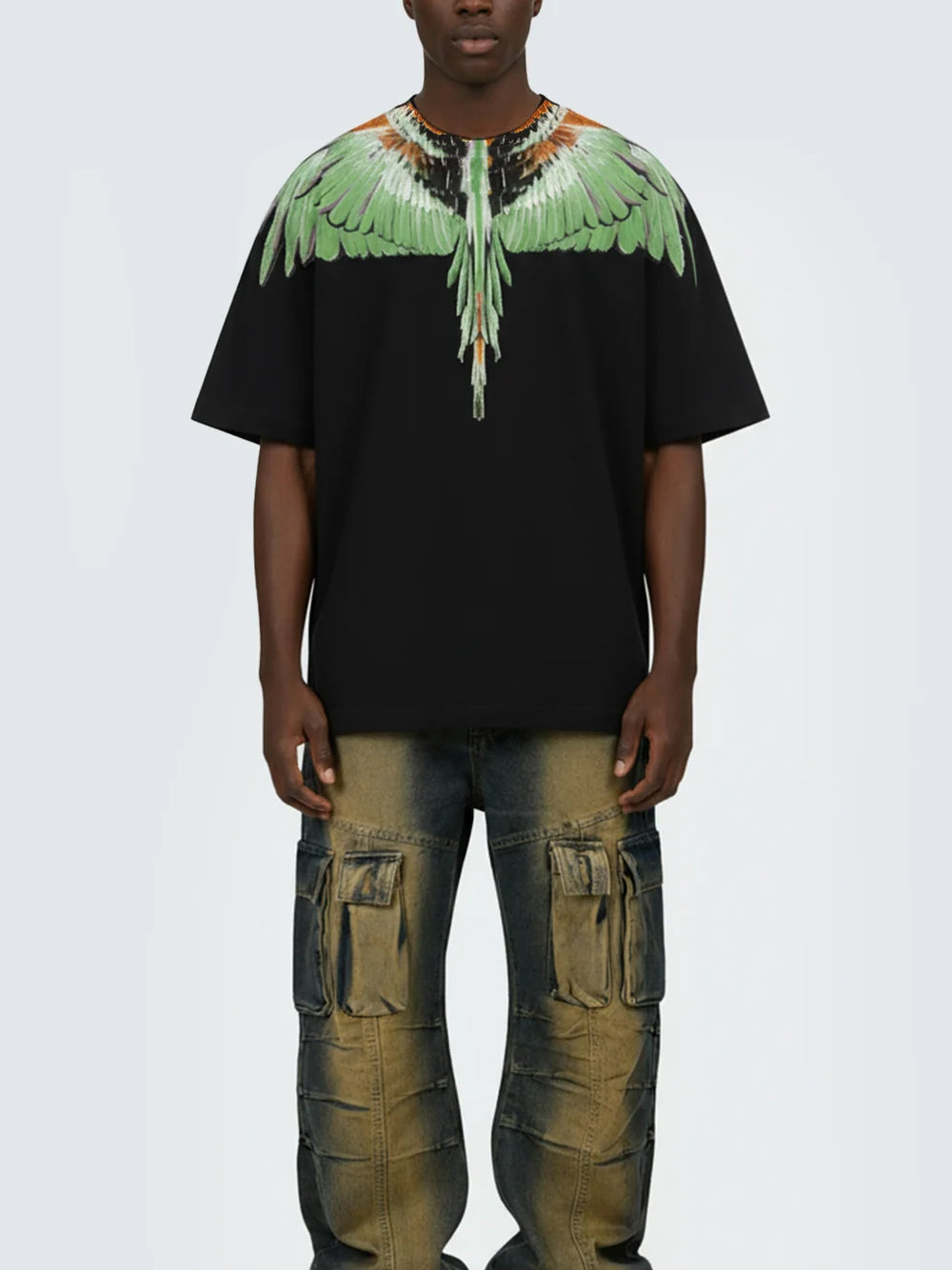 COUNTY OF MILAN BY MARCELO BURLON T-SHIRT F5CAMATH027 110