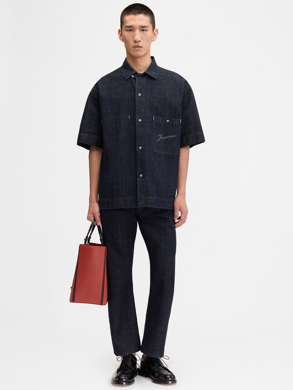 JACQUEMUS LA CHEMISE DE-NIMES 255DE060-1782-390