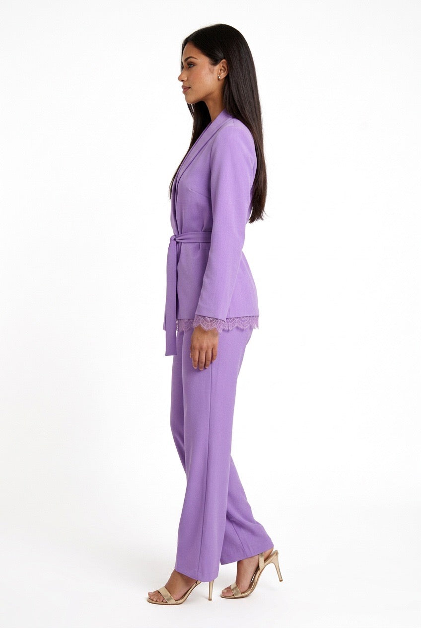 KOSTUMN TAILLEUR KE26109 + KE26108 LILLA