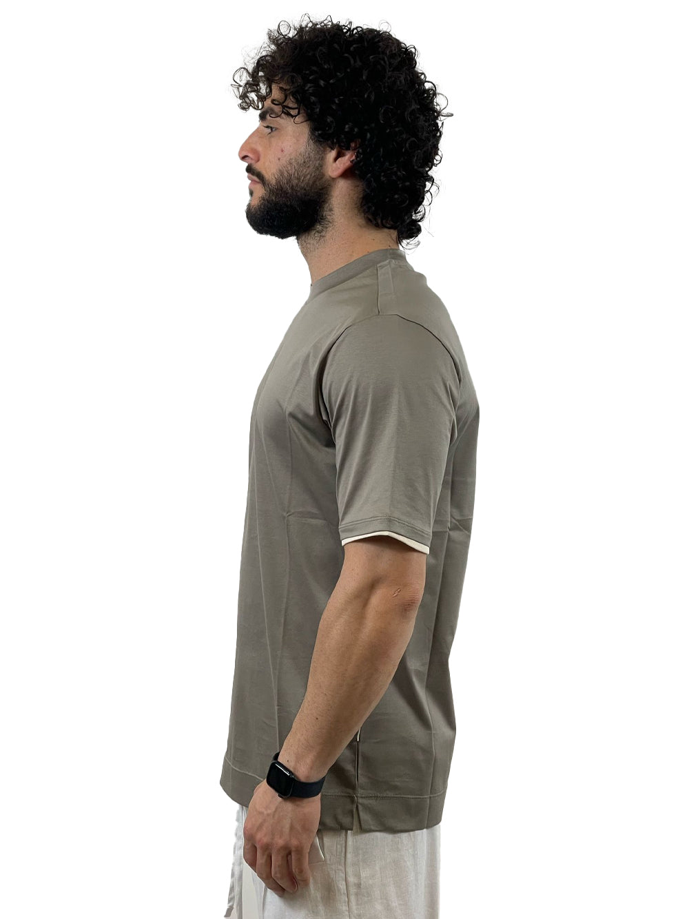 YES LONDON T-SHIRT FANGO/NUDE XM4165