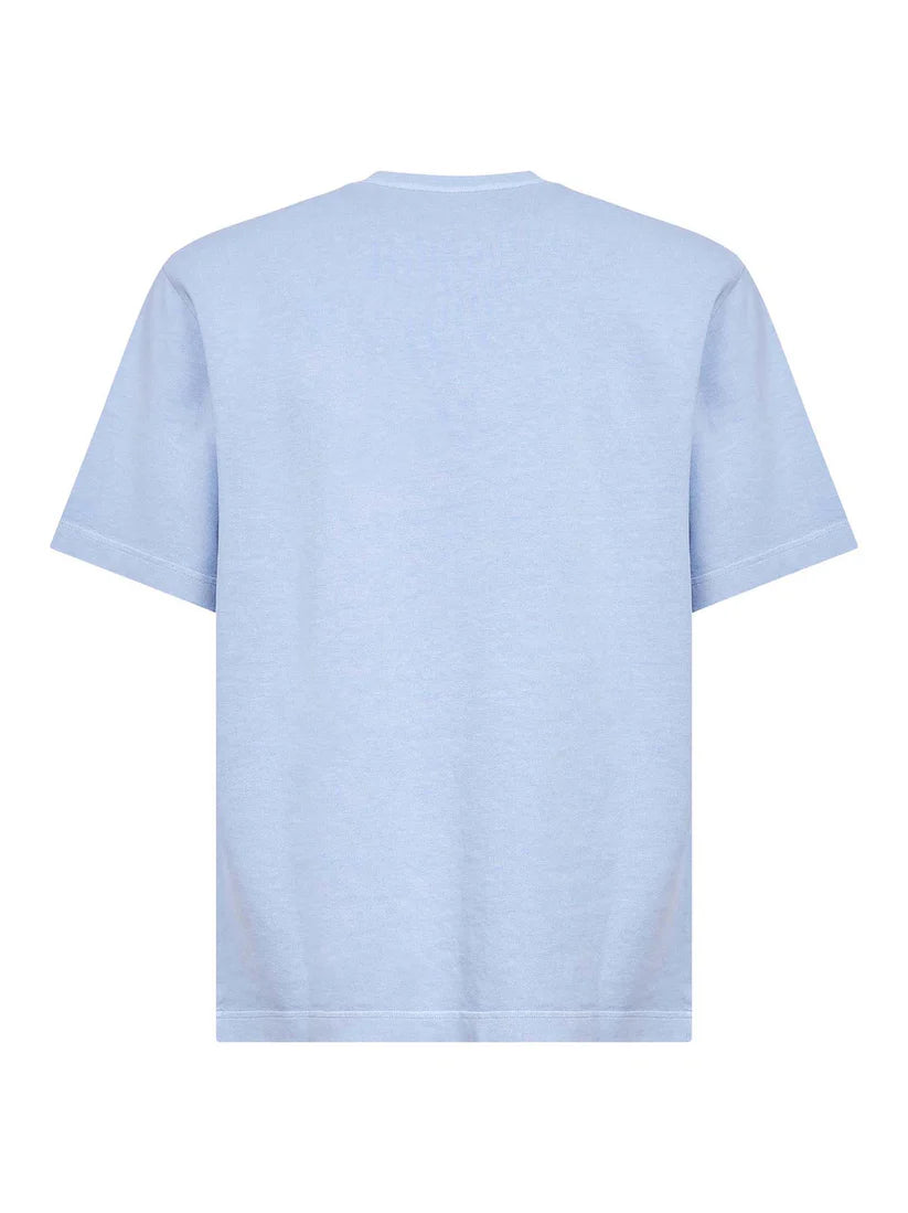 JACQUEMUS LE T SHIRT PIGMENTO BLUE