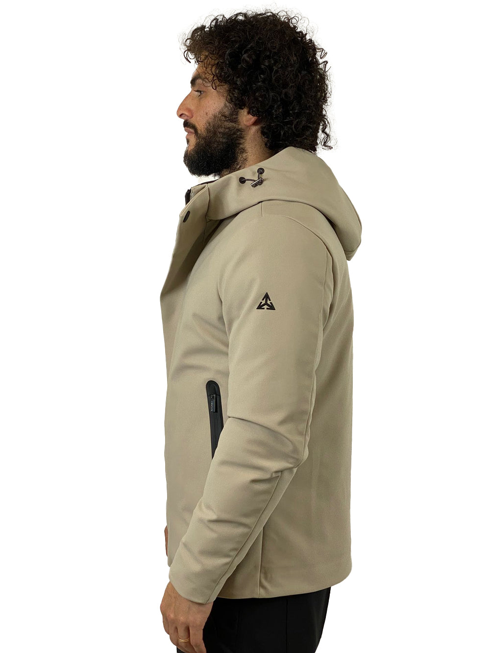 HESKIMO SHORT PARKA TECH BONDED HE9440017 BEIGE