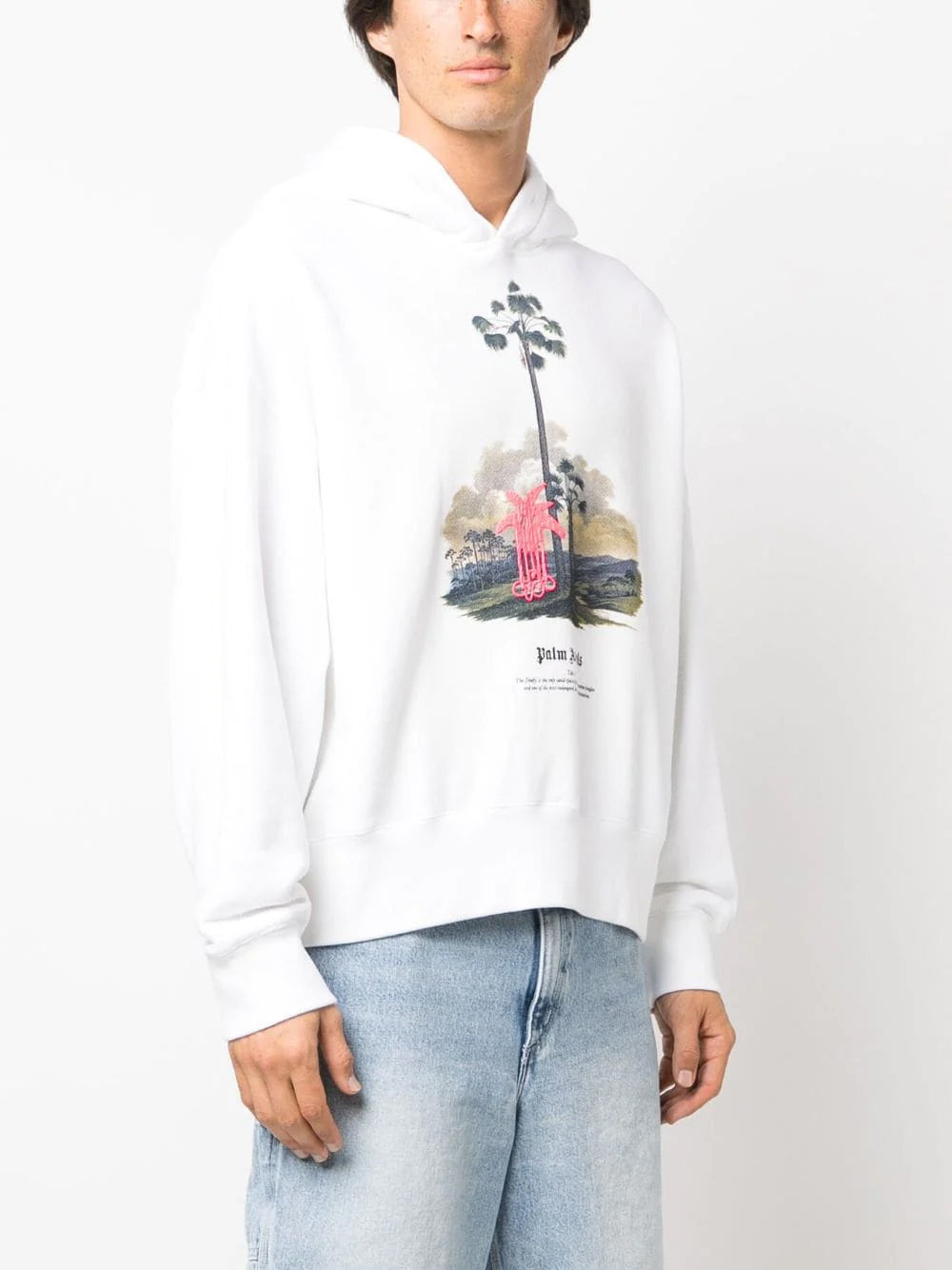 PALM ANGELS HOODIE PMBB138E23FLE0020332