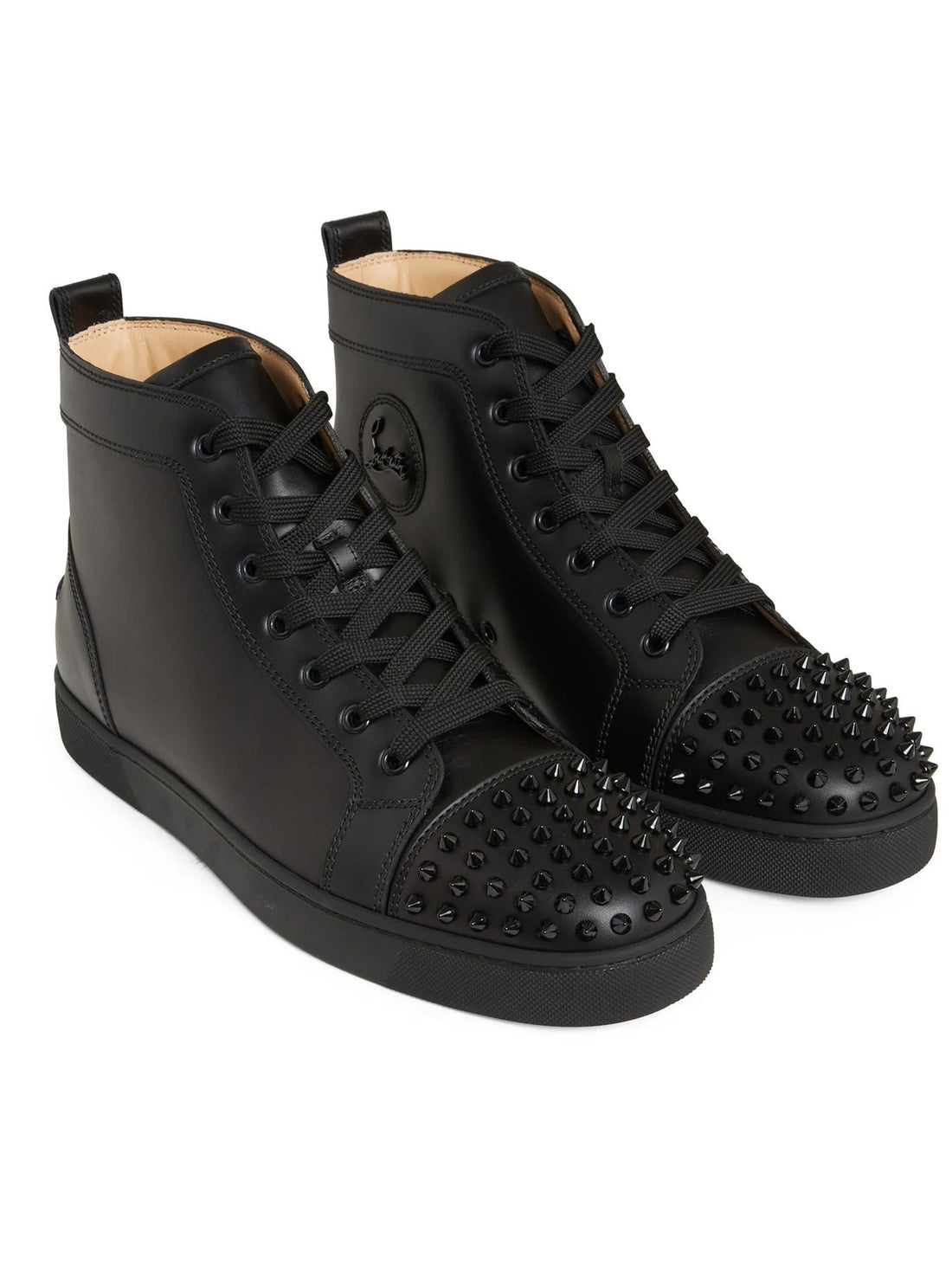 LOUBOUTIN LOU SPIKES FLAT 1151061 B049 W51