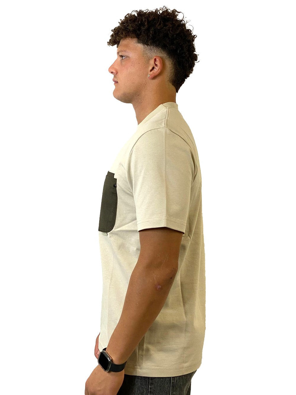 YES LONDON T-SHIRT BEIGE XM4223