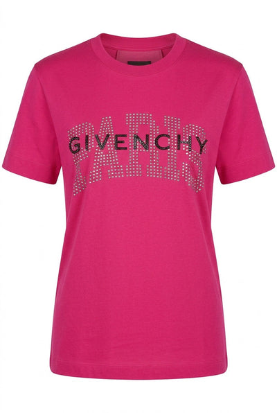 GIVENCHY T SHIRT BW70AS3YD2 675 FUCSIA